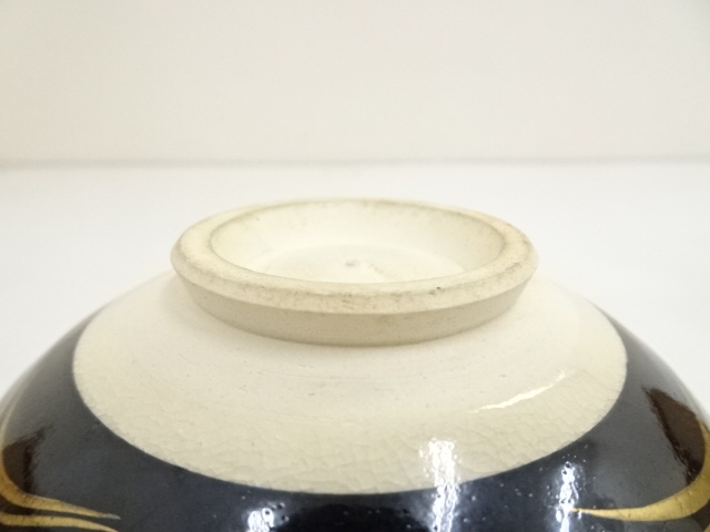 道具 ] - 道具 京焼 清閑寺窯 杉田祥平造 色絵仁清曙の画茶碗（共箱